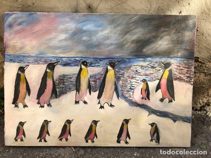 Arte: &Oacute;LEO SOBRE LIENZO 50x36cm - Foto 1