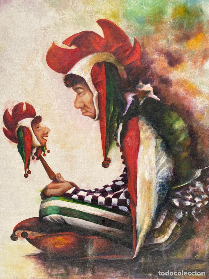 Arte: &ldquo;LAS DOS CARAS DE LA VIDA&rdquo; &ldquo;Buf&oacute;n&rdquo; Aurora Bravo - Foto 3