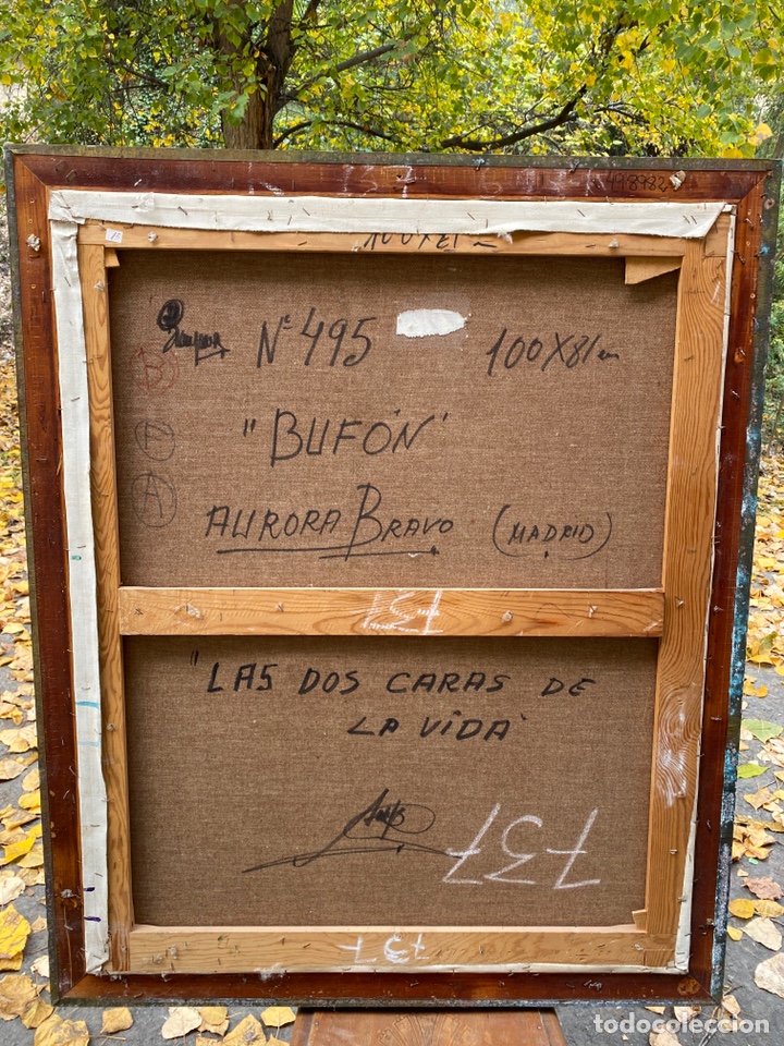 Arte: &ldquo;LAS DOS CARAS DE LA VIDA&rdquo; &ldquo;Buf&oacute;n&rdquo; Aurora Bravo - Foto 6