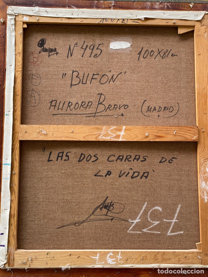 Arte: &ldquo;LAS DOS CARAS DE LA VIDA&rdquo; &ldquo;Buf&oacute;n&rdquo; Aurora Bravo - Foto 7