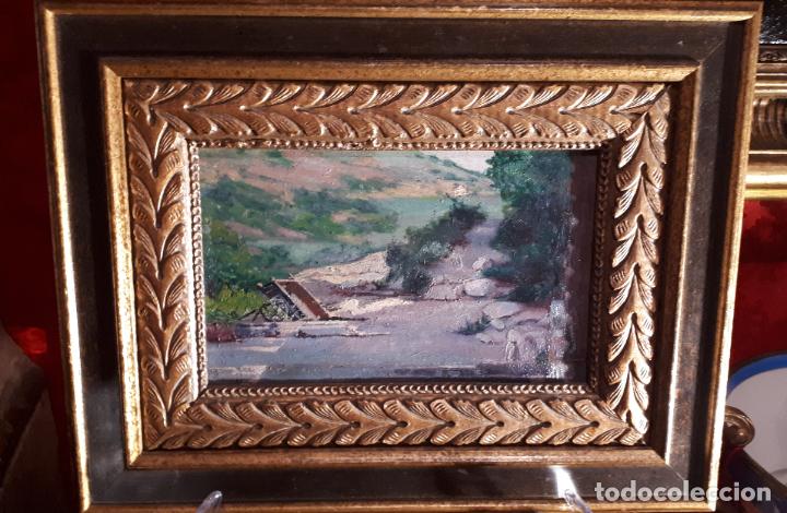 Arte: Luis Franc&eacute;s Mexia. Paisaje al &oacute;leo. - Foto 2