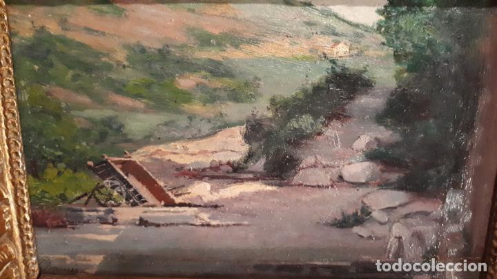 Arte: Luis Franc&eacute;s Mexia. Paisaje al &oacute;leo. - Foto 4