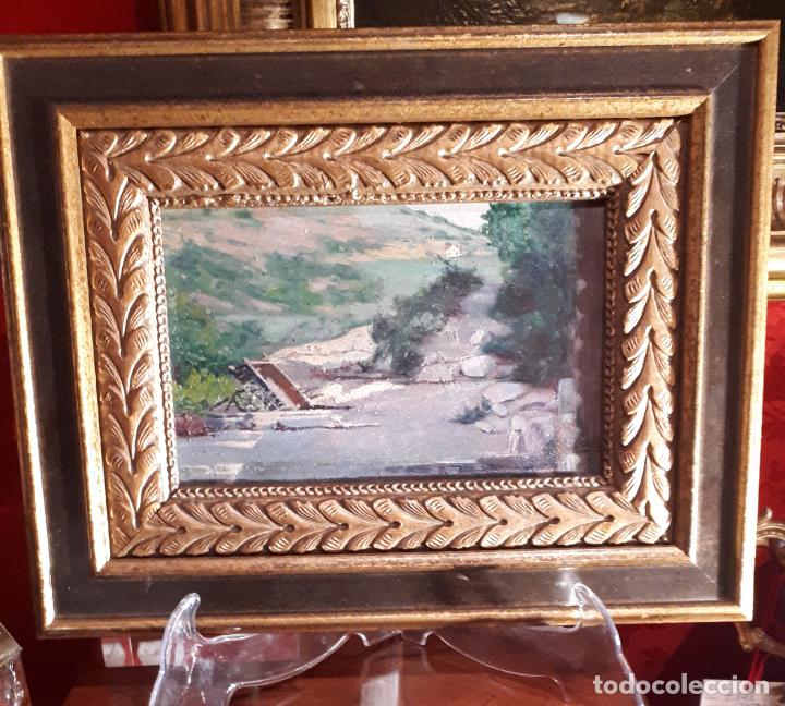 Arte: Luis Franc&eacute;s Mexia. Paisaje al &oacute;leo. - Foto 1