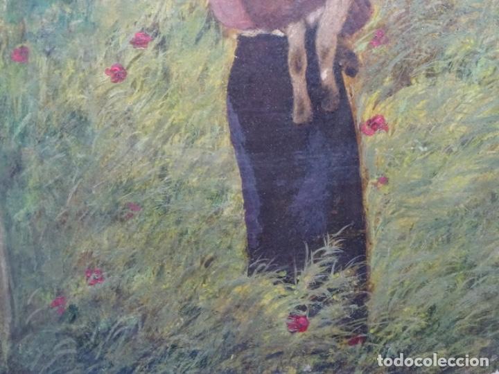 Arte: &Oacute;LEO ANONIMO SOBRE TELA. - Foto 4