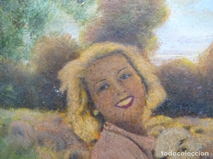 Arte: &Oacute;LEO ANONIMO SOBRE TELA. - Foto 5