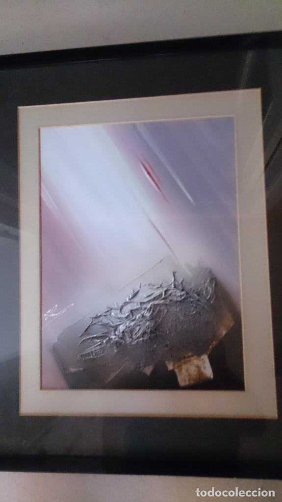 Arte: Cuadro moderno firmado y enmarcado - Foto 1