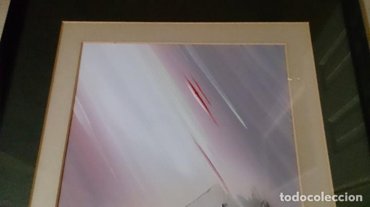 Arte: Cuadro moderno firmado y enmarcado - Foto 7