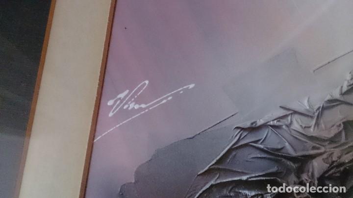 Arte: Cuadro moderno firmado y enmarcado - Foto 9