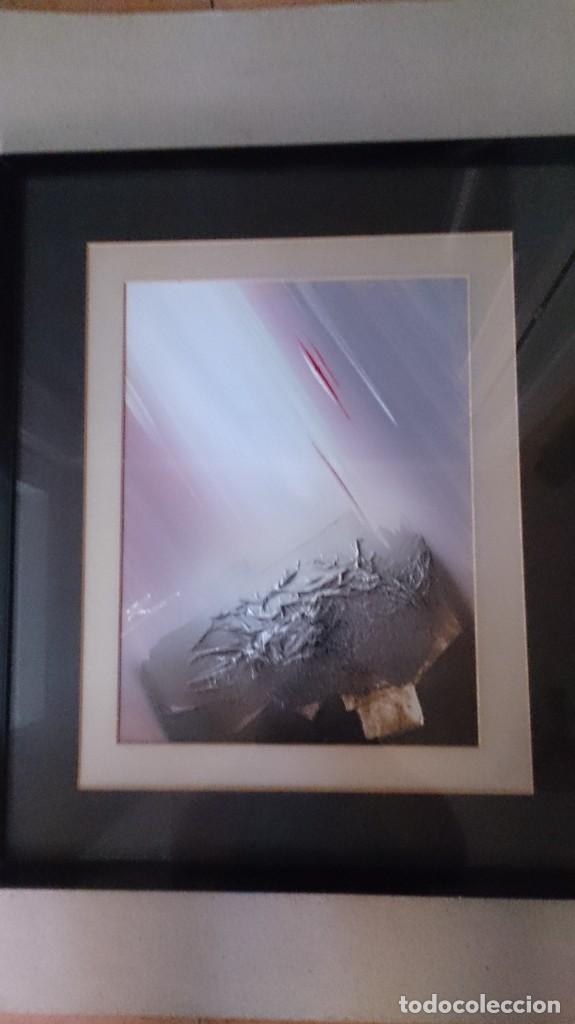 Arte: Cuadro moderno firmado y enmarcado - Foto 12