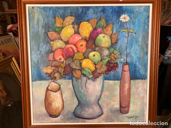 Arte: &Oacute;leo sobre lienzo 93x93cm - Foto 1