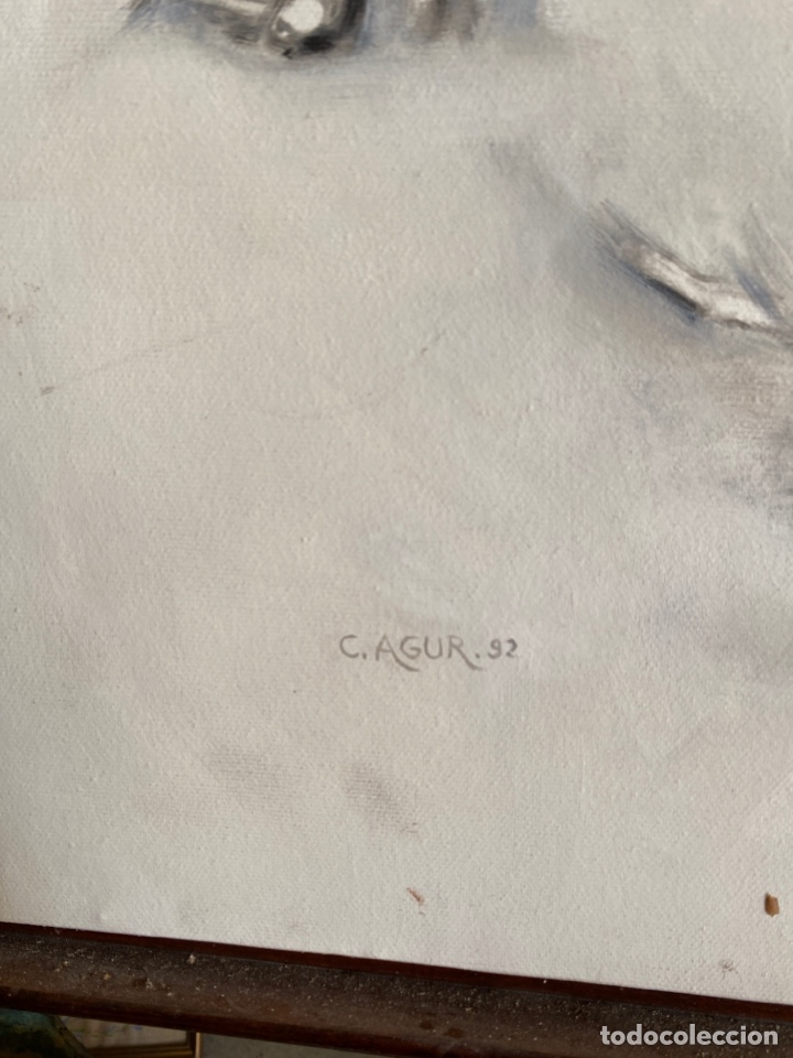 Arte: &Oacute;LEO SOBRE LIENZO 70x89cm - Foto 2