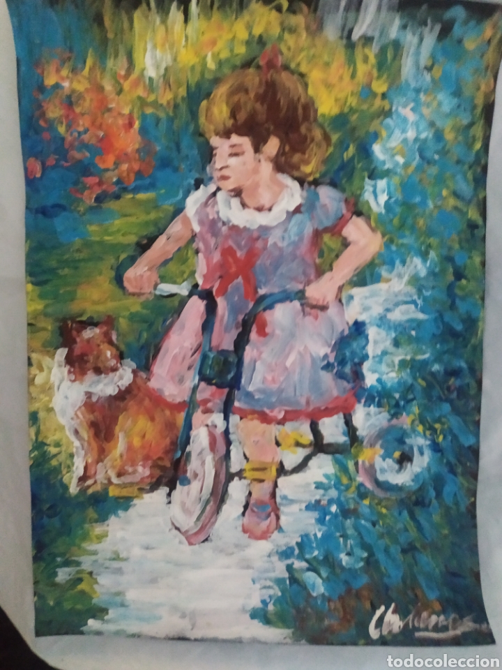 Arte: Un dia de paseo (original) - Foto 4