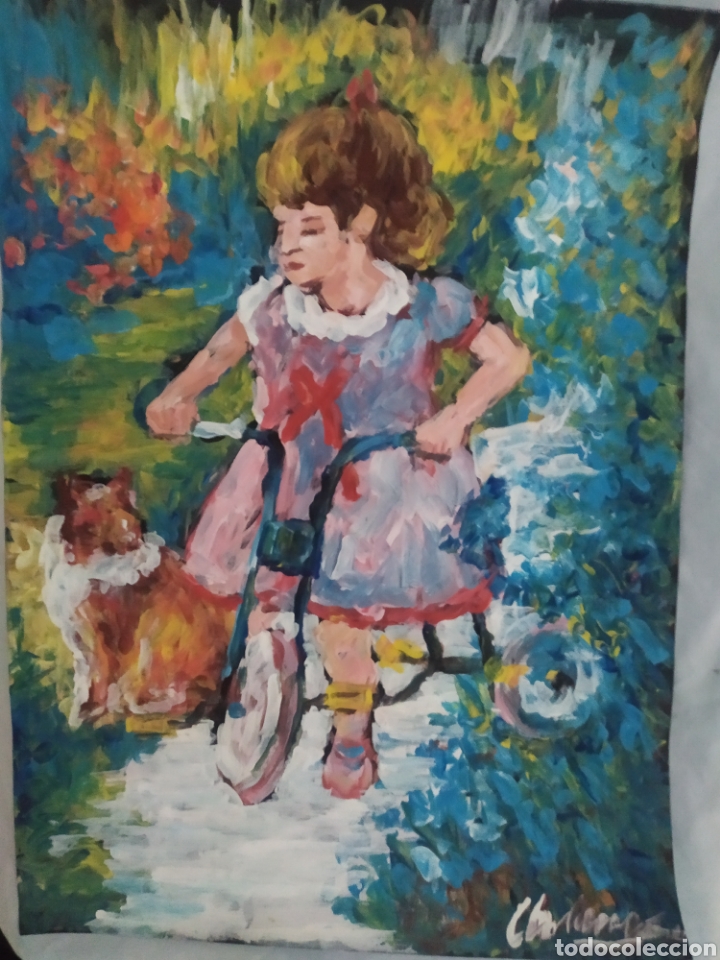 Arte: Un dia de paseo (original) - Foto 1