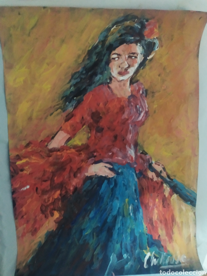 Arte: Chica andaluza (original) - Foto 2
