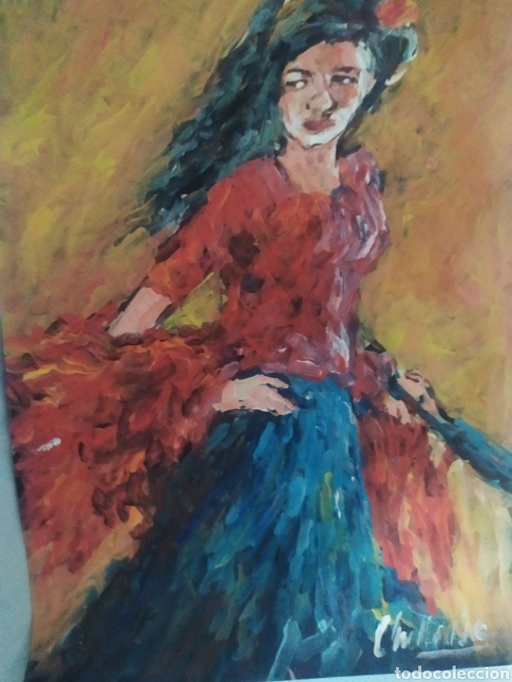 Arte: Chica andaluza (original) - Foto 1