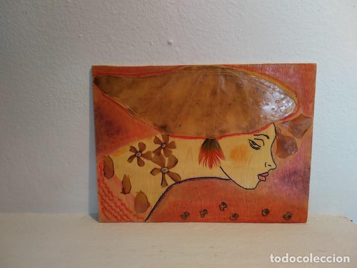 Arte: Cuadro sobre tabla de madera - Foto 2