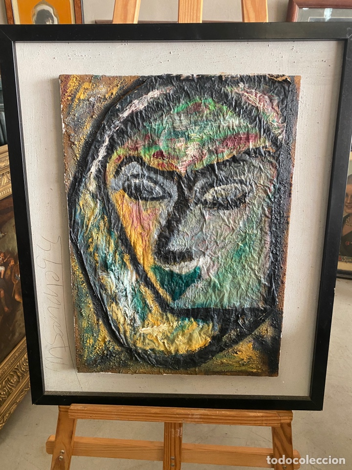 Arte: Cuadro &oacute;leo sobre papel - Foto 1
