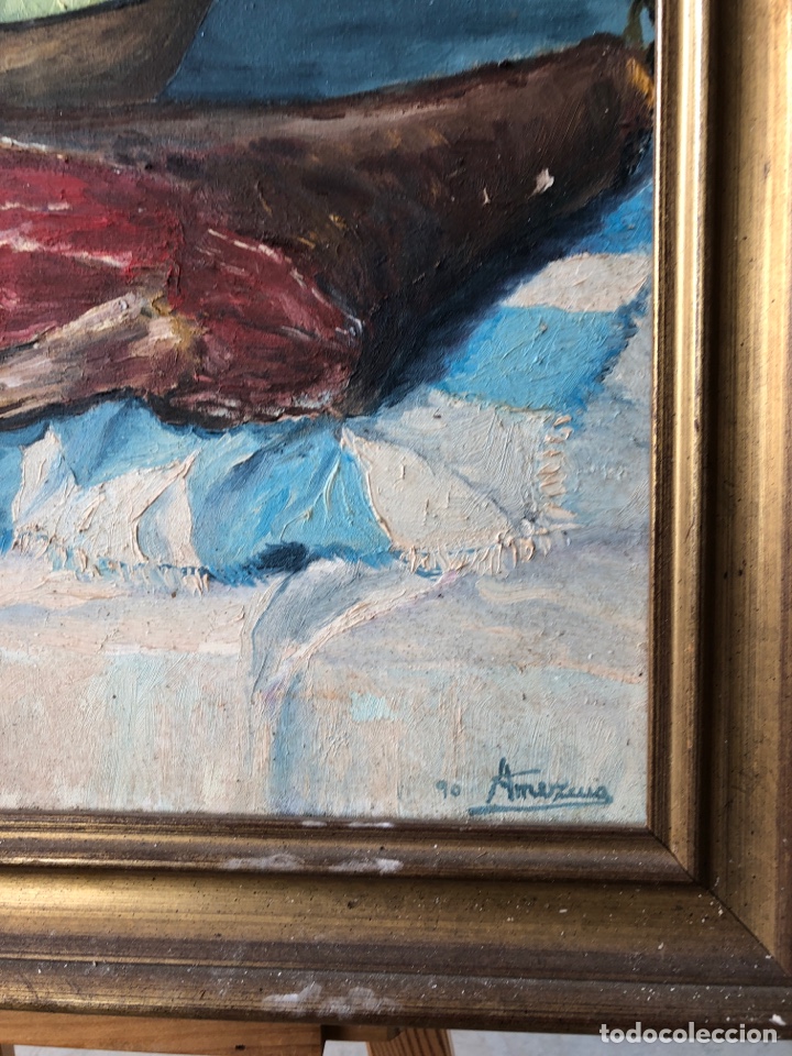 Arte: &Oacute;LEO SOBRE LIENZO BODEG&Oacute;N 65x57cm - Foto 2