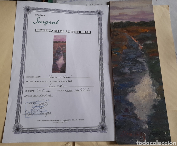 Art: Oleo de clara valls
