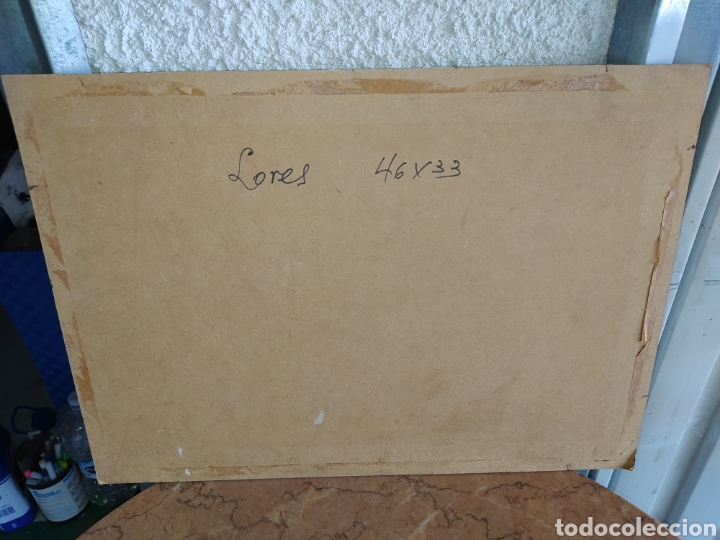 Arte: Cuadro &oacute;leo sobre tabla pintor de Diego. - Foto 4