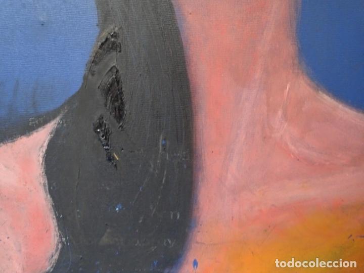 Arte: OLEO NAIF ANONIMO DE GITANA. - Foto 3