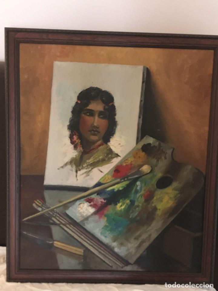 Arte: Oleo retrato del 1945