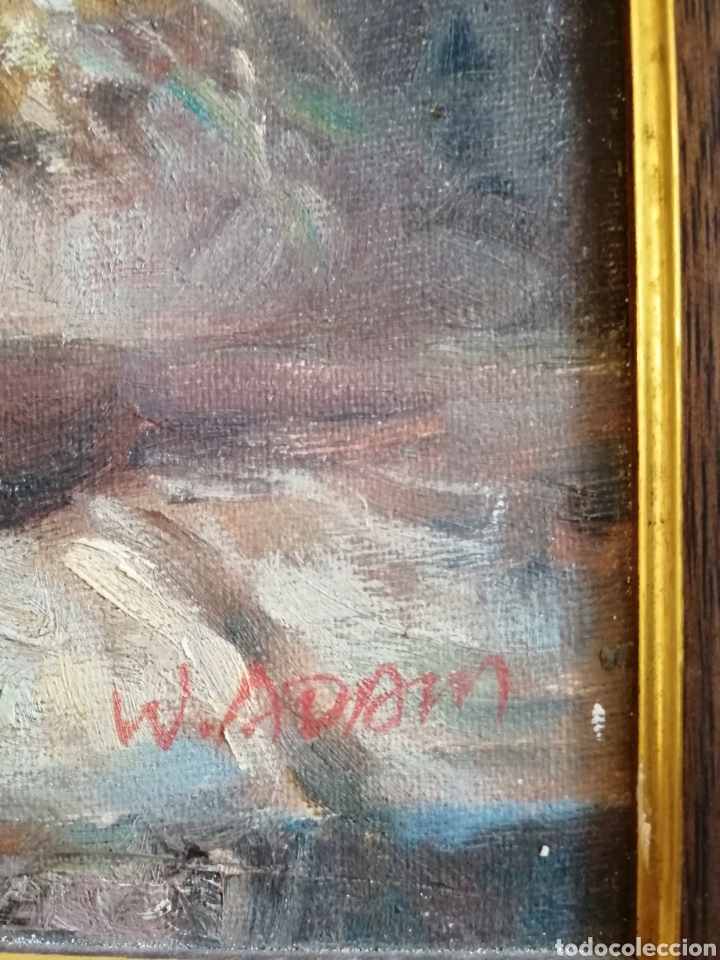 Arte: &Oacute;LEO BODEG&Oacute;N DE FLORES W. ADAM - Foto 3