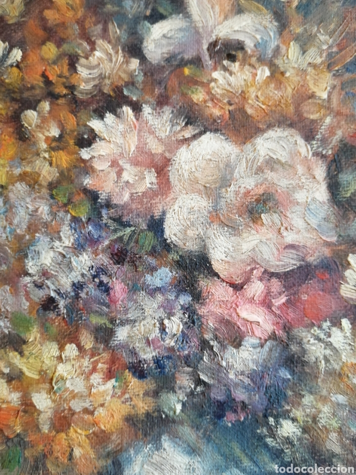 Arte: &Oacute;LEO BODEG&Oacute;N DE FLORES W. ADAM - Foto 4