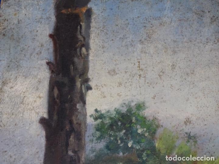 Arte: ANTIGUO &Oacute;LEO SOBRE CART&Oacute;N AN&Oacute;NIMO. - Foto 2