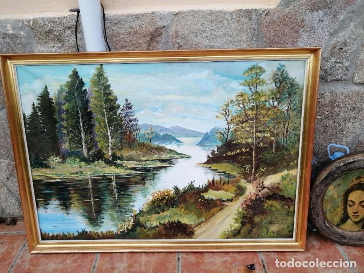 Arte: PAISAJE RURAL. OLEO/LIENZO. FIRMADO 115x80 cms