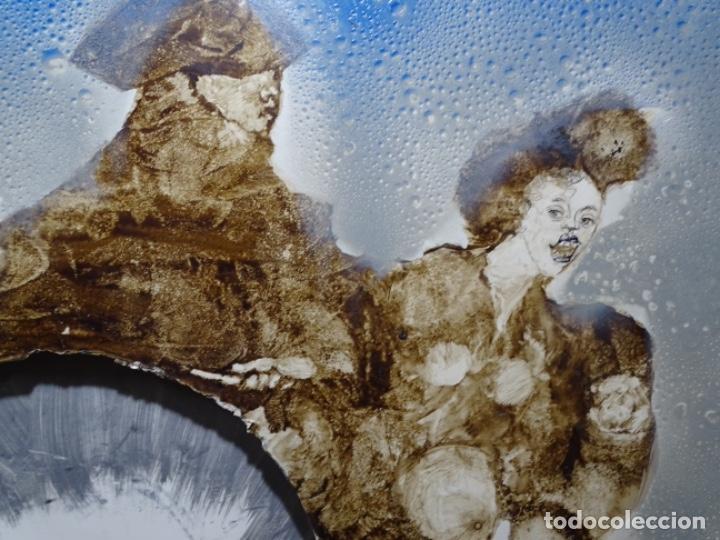 Arte: &Oacute;LEO SOBRE TABLA DE MA&Iuml;THE DOBLER.EXCELENTE DOMINIO DEL DIBUJO. - Foto 4