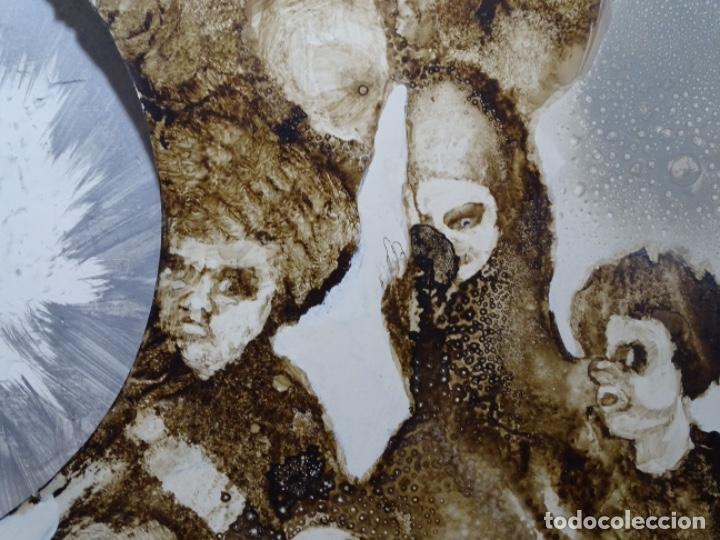 Arte: &Oacute;LEO SOBRE TABLA DE MA&Iuml;THE DOBLER.EXCELENTE DOMINIO DEL DIBUJO. - Foto 5