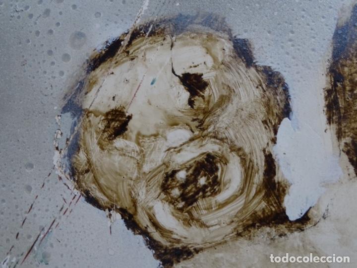 Arte: &Oacute;LEO SOBRE TABLA DE MA&Iuml;THE DOBLER.EXCELENTE DOMINIO DEL DIBUJO. - Foto 11