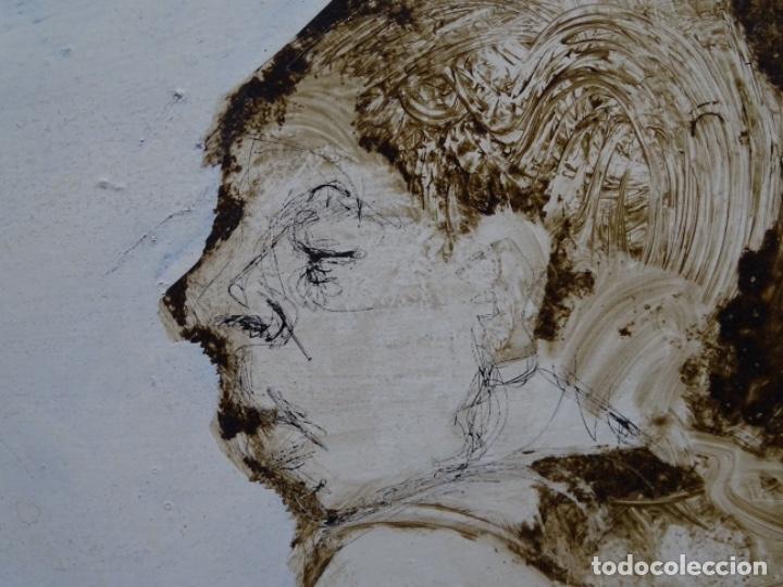 Arte: &Oacute;LEO SOBRE TABLA DE MA&Iuml;THE DOBLER.EXCELENTE DOMINIO DEL DIBUJO. - Foto 21