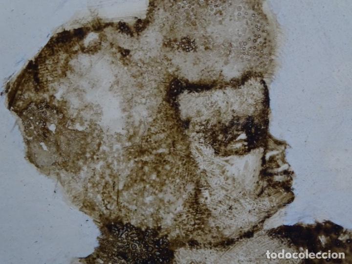 Arte: &Oacute;LEO SOBRE TABLA DE MA&Iuml;THE DOBLER.EXCELENTE DOMINIO DEL DIBUJO. - Foto 26