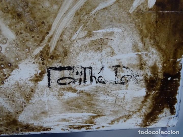 Arte: &Oacute;LEO SOBRE TABLA DE MA&Iuml;THE DOBLER.EXCELENTE DOMINIO DEL DIBUJO. - Foto 29