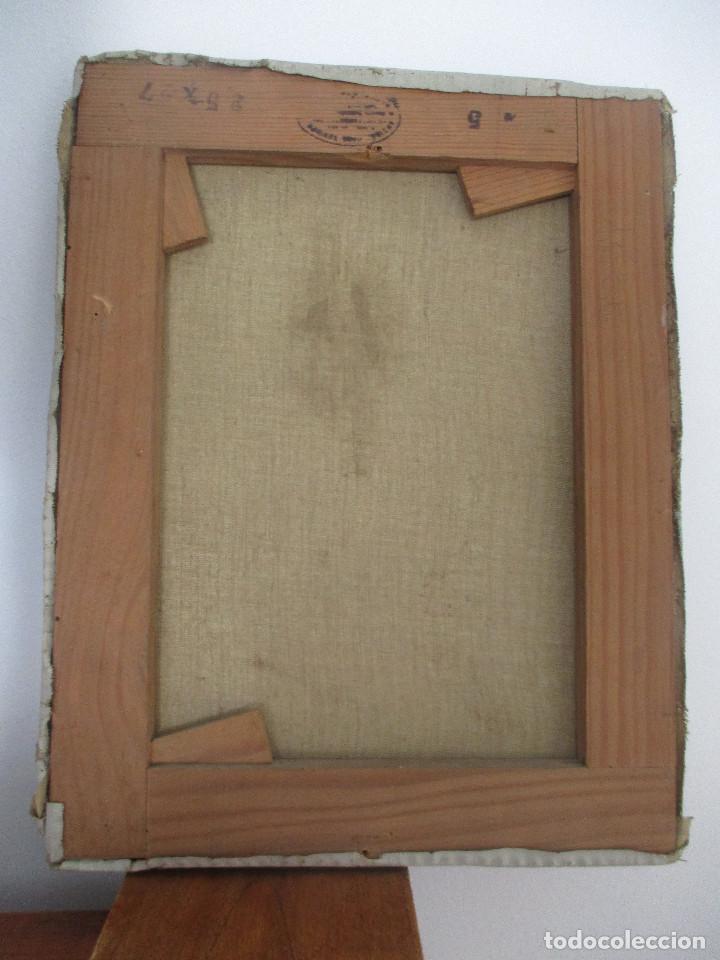 Arte: Oleo antiguo retrato - Foto 5