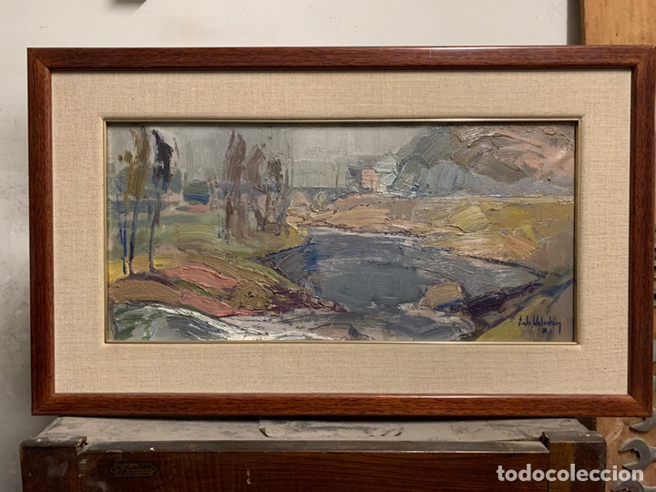 Arte: Emili Valentines , 54x25 cm mas marco