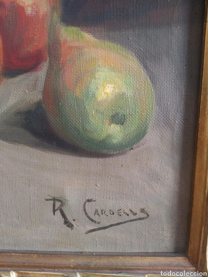 Arte: Cuadro al &oacute;leo sobre lienzo. Bodeg&oacute;n Rafael Cardells - Foto 6