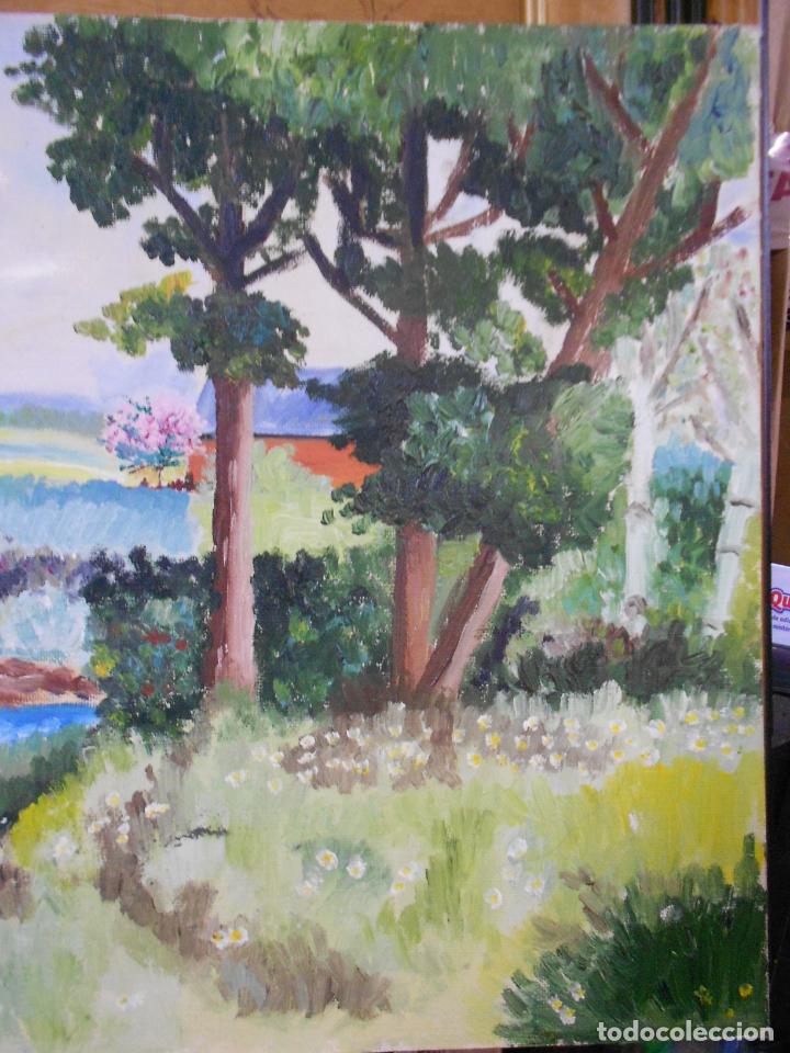 Arte: ANTIGUA PINTURA EN TABLA - Foto 2