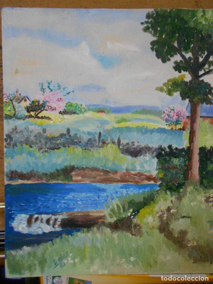 Arte: ANTIGUA PINTURA EN TABLA - Foto 3