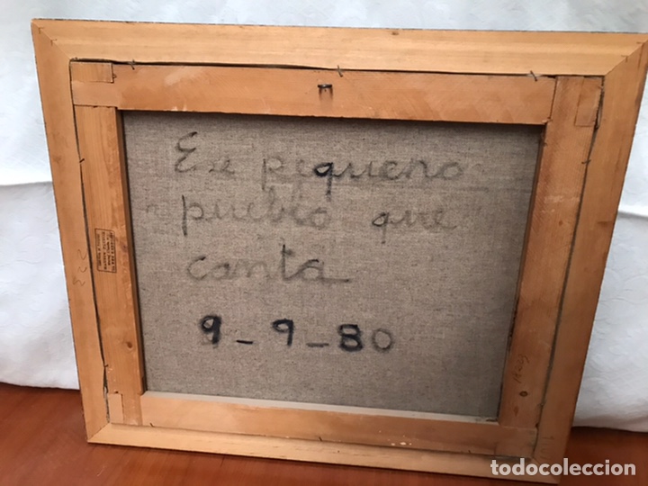 Arte: &Oacute;LEO SOBRE LIENZO FIRMADO ZUAZO - Foto 3