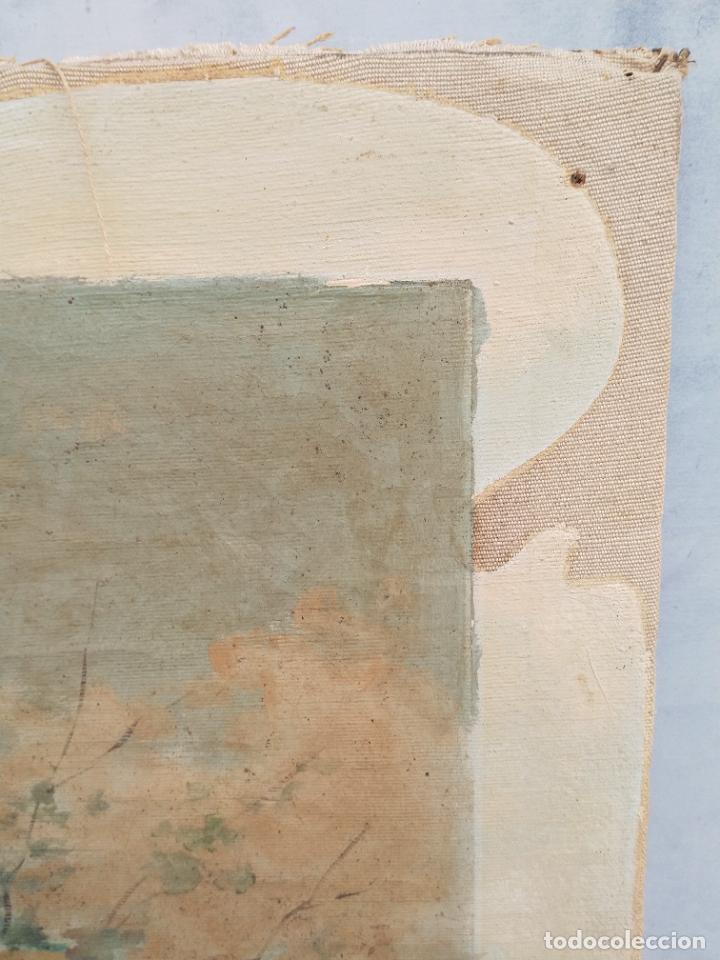 Arte: Cuadro oleo lienzo finales del XIX - Foto 18