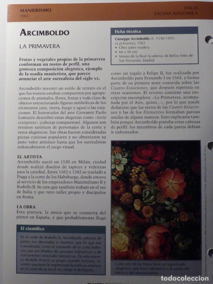 Arte: L&aacute;mina La Primavera. Arcimboldo - Foto 2