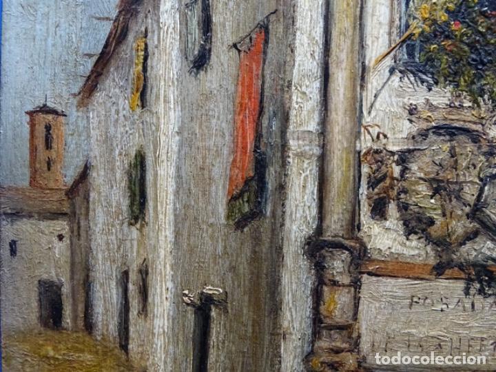 Arte: &Oacute;LEO SOBRE TABLA ANONIMO.POSADA DE LA HERRER&Iacute;A. - Foto 5