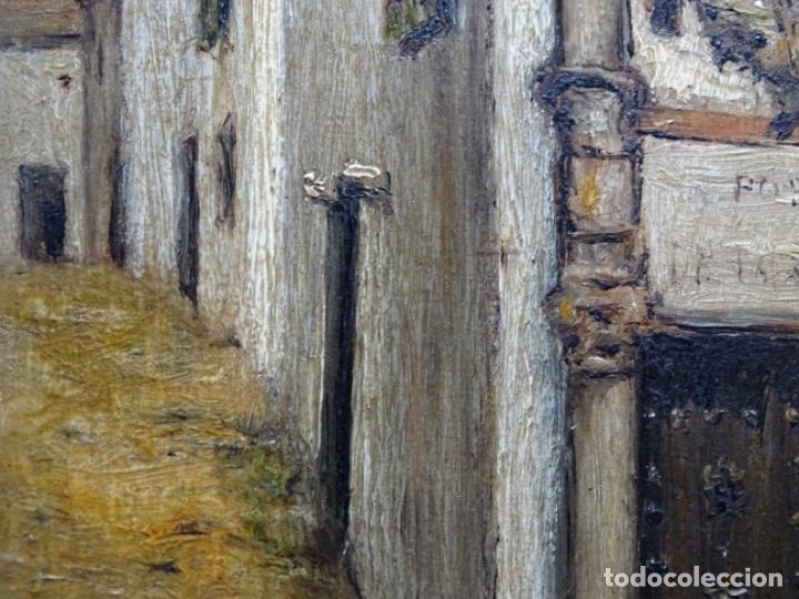 Arte: &Oacute;LEO SOBRE TABLA ANONIMO.POSADA DE LA HERRER&Iacute;A. - Foto 12