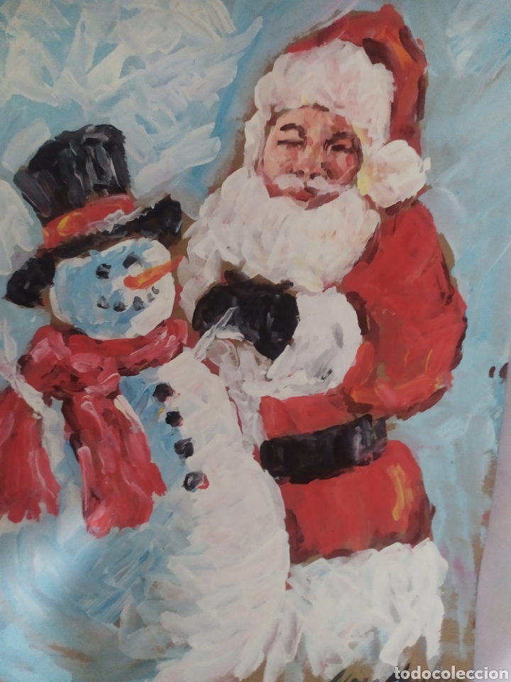 Arte: Papa noel (original) - Foto 2