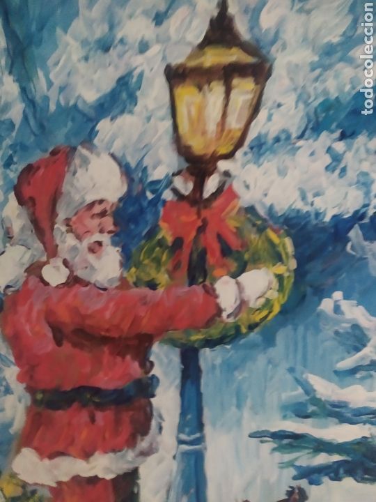 Arte: Papa noel (original) - Foto 2