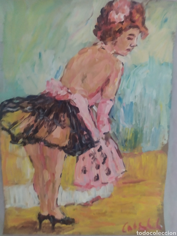 Arte: Sirvienta er&oacute;tica (original) - Foto 3
