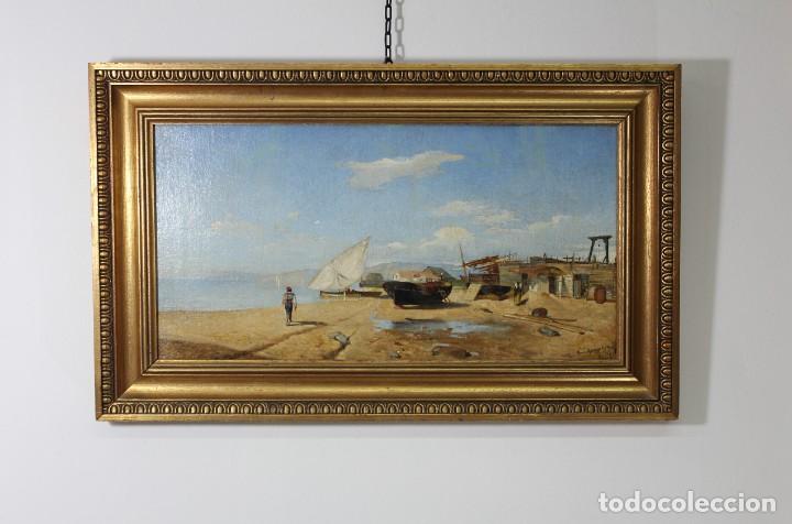 Arte: OLEO MARIANA DEDICADA VALENCIANA - Foto 1